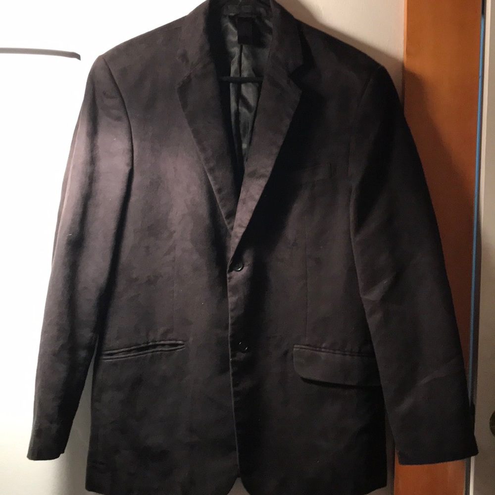 Men’s Suede Dress Coat